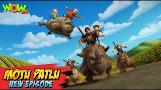 motu patlu new episodes 2022 rhinoceros gang funny hindi cartoons hindi kahani wow kidz