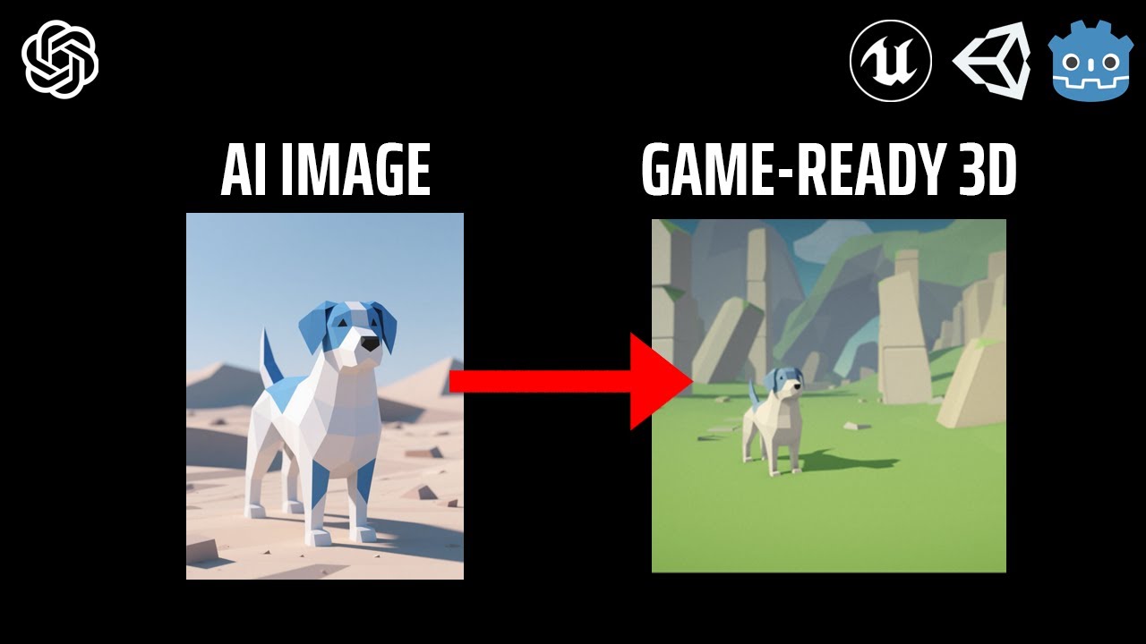 How to Create Game-Ready 3D Assets with AI and Blender