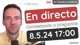 EN DIRECTO ¡Resuelve dudas laborales y de Seguridad Social con Jorge! 08/05/24 a las 17:00