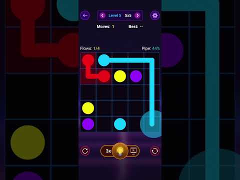 Connect Dots Game | #level5 | Satisfying Gameplay #shorts #puzzle #gaming