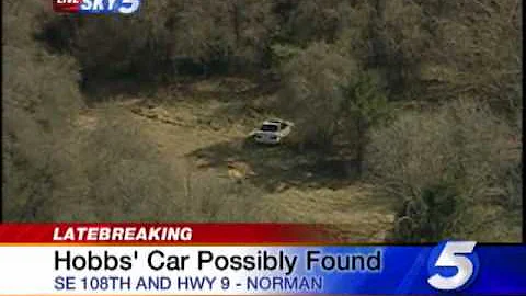 Lester Hobbs' Car Found In Norman