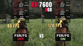RX 7600 FSR Frame Gen On vs OFF Tested | 1080P and 1440P Benchmarks RX 7600 FSR Frame Gen On vs OFF Tested | 1080P and 1440P Benchmarks