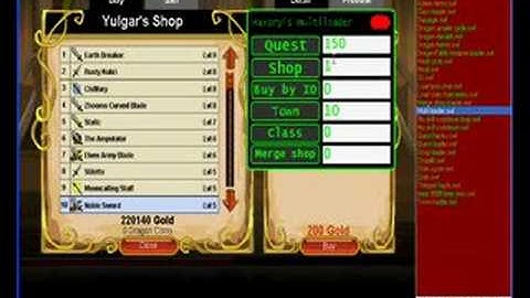 Hacking dragonfable with Haxory