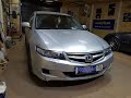 Honda Accord с правильным светом. Замена линз на Hella 3R. Скрытая установка ксенона.