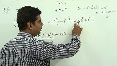 Chapter 9 Ex 9.4 Class 11 Maths Sequence and Series, Special Series Q5