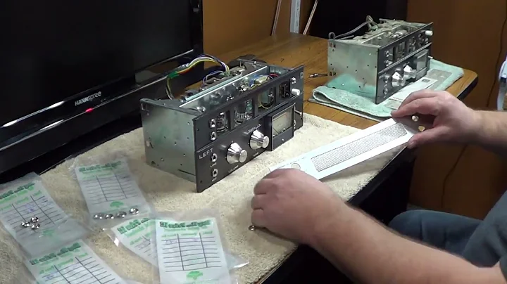 Roberts 770X  Reel To Reel - Video 3 - Left Channel Vacuum Tube Amplifier Cosmetics Complete