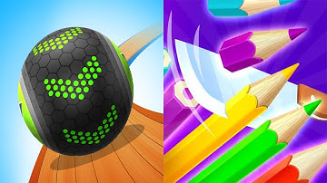 Going Balls VS Slice it All - SpeedRun Gameplay Level 1091-1095