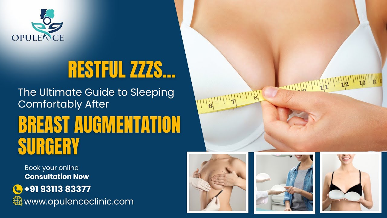 Sleeping Comfortably After Breast Augmentation Surgery