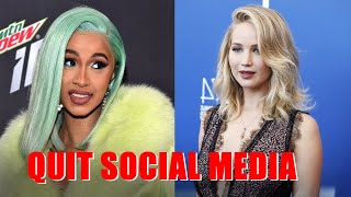 Celebrities Who Have Given up Social Media & WHY?