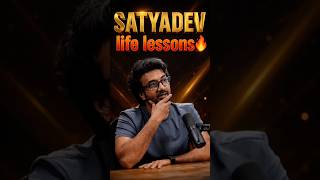 Satyadev Life Lessons 🔥🙌| Satyadev | #telugumovienews #movies #satyadev