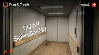 Schindler 80 Hydraulic Freight Elevator Puls 5, Zurich, Switzerland