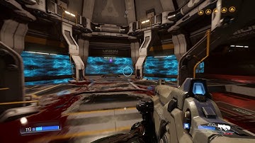 Doom (2016) Advanced Research Complex final battle 2560×1440 Ultra settings