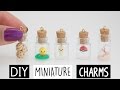 DIY MINI CHARMS IN A BOTTLE!