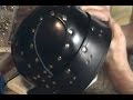 How To Make a Leather Samurai Helmet - Part Three