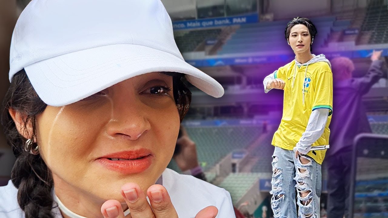 VI MEU BIAS NA MINHA FRENTE (EU CHOREI) - VLOG NO SHOW DO ATEEZ EM SÃO PAULO | Frost!