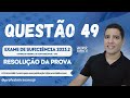 QUESTÃO 49 - PROVA DO CFC 2023.2 (TEMA: LÍNGUA PORTUGUESA)