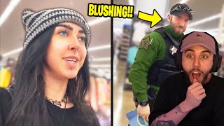 She Made A Cop BLUSH!! - Daily Dose Of Internet Reaction
