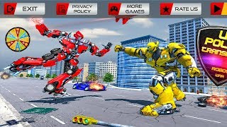 Người máy biến hình | US Police Transform Robot War | Mr Vũ Gaming | Android Gameplay FHD screenshot 1