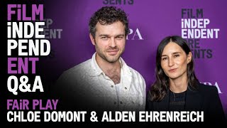 ALDEN EHRENREICH and CHLOE DUMONT | Fair Play (Netflix) - Q&A | Film Independent Presents