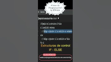 Estructuras de control IF-ELSE | Curso de Programación desde cero español 2023 #if #ifelse #shorts