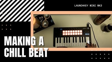 making a chill beat |《ableton live looping // launchkey mini mk3》