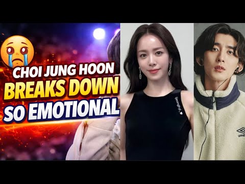 JANNABI’s Choi Jung Hoon Breaks Down on Stage During University Festival Performance. #singer #kpop 