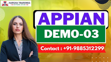 Appian Demo 03 | Easy to Learn for Beginners | Appian Tutorial for Beginners    | Harsha Trainings