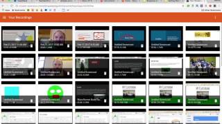 Screencastify - Accessing and Sharing Recordings
