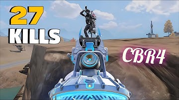 HOT MATCH🔥 27 KILLS WITH MYTHIC CBR4 + TRICKSTER INSANE COMBO! IN COD MOBILE FULL GAMEPLAY
