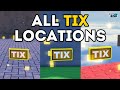 ALL TIX LOCATIONS in Tower Defense Simulator