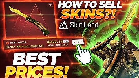 SKINLAND HOW TO SELL CS2 SKINS !! ?! | Best CS2 Skin Price | Free Bonus | Skinland Promo Code