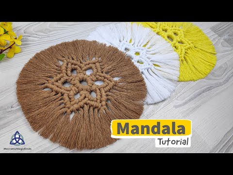 Macrame Mandala Tutorial