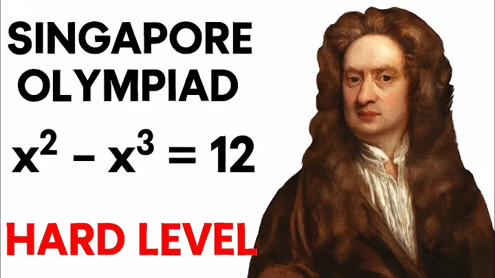 Can You Solve This Singapore Olympiad Puzzle? | x² - x³ = 12 | Hard Level Challenge | USA | Math |