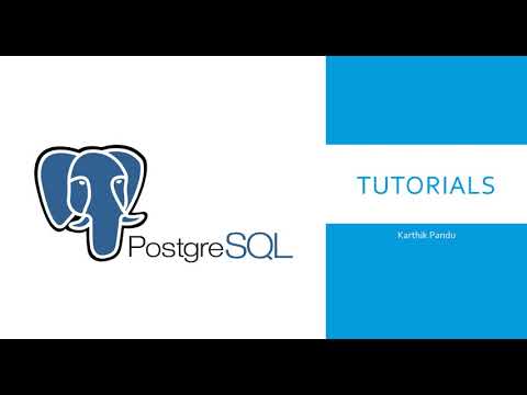 PostgreSQL overview in Tamil