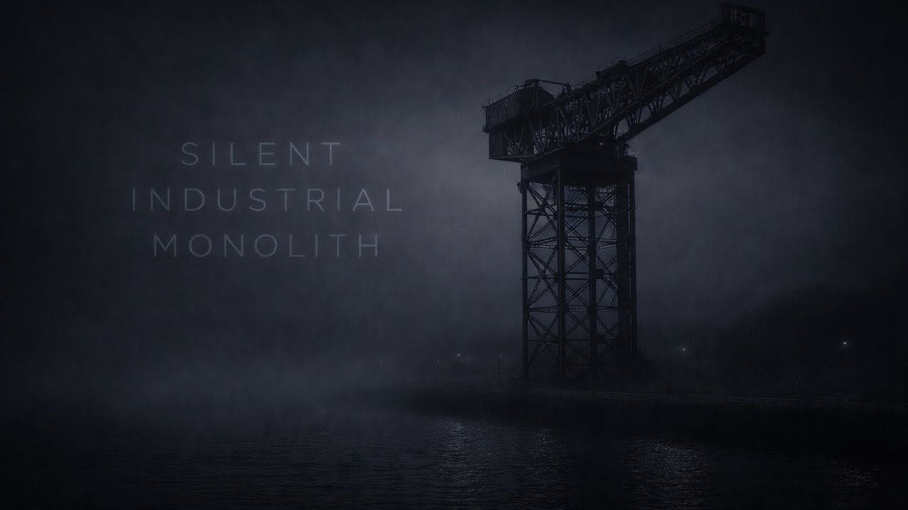 Silent Industrial Monolith | Dark Ambient Drone for Focus & Stillness