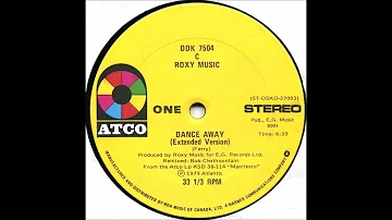 Roxy Music - Dance Away (Extended Version)