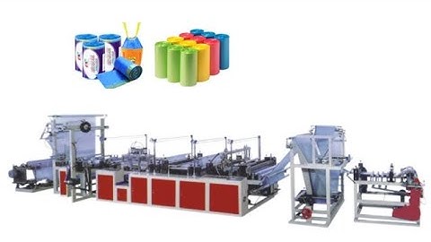 Automatic bag making machine with drawstring design, drawstring bag making machine supplier