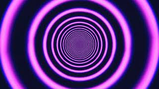10 Hours Neon Spiral Circles | 4K UHD 60fps VJ Loop Screensaver
