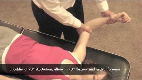 Resisted Supination External Rotation Test (CR)