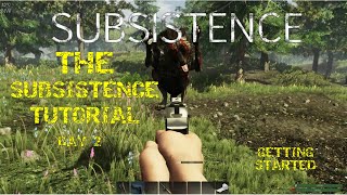 The Only SUBSISTENCE Tutorial You Need! Day 2 Profile