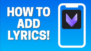 VivaCut - How To ADD Lyrics