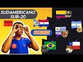 ¿¿QUIEN CLASIFICA??//RESUMEN FECHA 1 SUDAMERICANO SUB-20//🌋