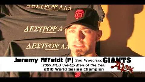 Jeremy Affeldt, San Francisco Giants (P): APX Stre...