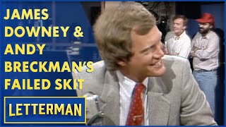 Staff Favorite Moments: The Skit That Bombed | Letterman