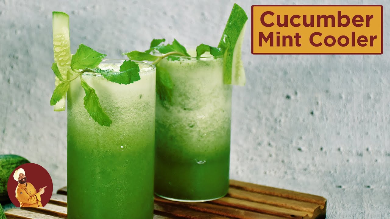 CUCUMBER MINT COOLER | Summer Drink | Chef Harpal Singh | chefharpalsingh