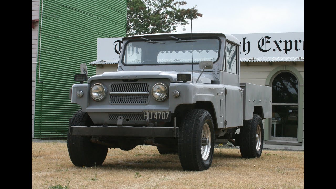 1975 Nissan Patrol (Datsun Patrol) - Walk Around and Engine Start