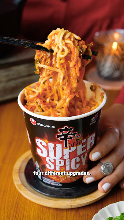 4 Easy Upgrades for Shin Red Super Spicy Ramen