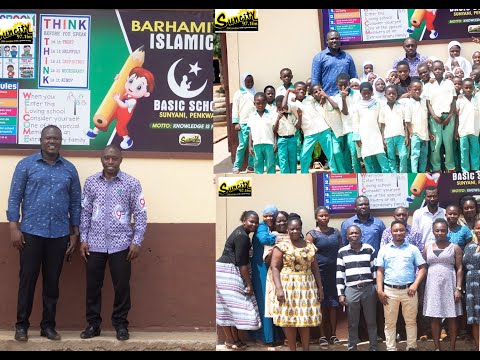 RANSFORD ANTWI AND FRIENDS, REFURBISH BARHAMIYA ISLAMIC PRIMARY AND JHS IN SUNYANI-PENKWASI