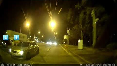 speed camera flash