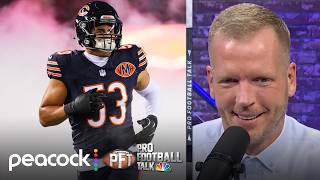 Details TJ Edwards intercepts Jalen Hurts after listening to huddle on MNF | Pro Football Talk | NFL on NBC Update
